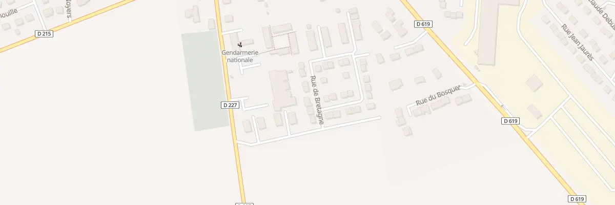 Plan du 5 Rue de Bretagne à Mormant