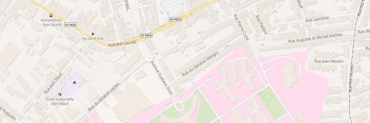 Plan du 66 Rue du General Mangin à Armentières