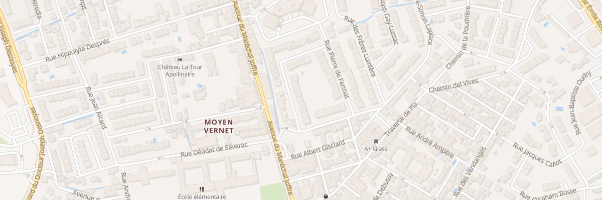 Plan du 24 Rue Reaumur à Perpignan