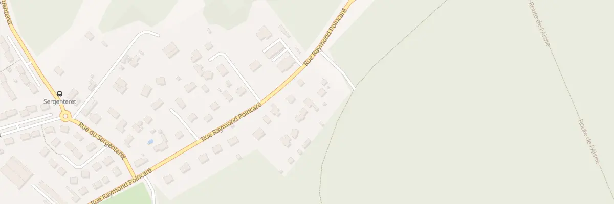 Plan du 1104 Rue Raymond Poincaré à Choisy-au-Bac