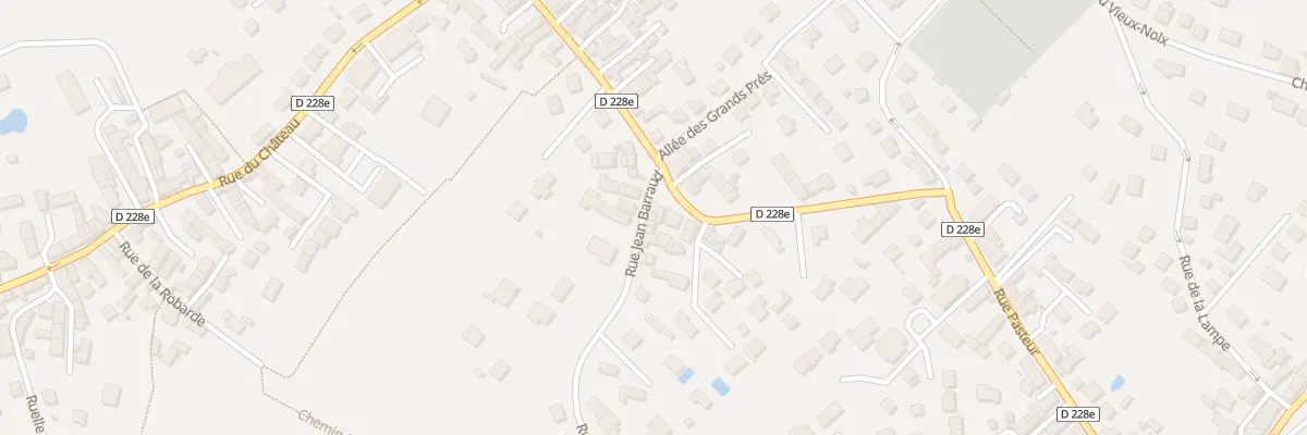 Plan du 1 Rue Jean Barraud à Nanteuil-lès-Meaux