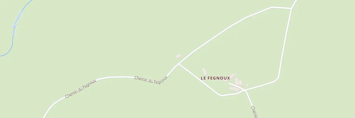Plan du 5210 Les Ribles à Vieure
