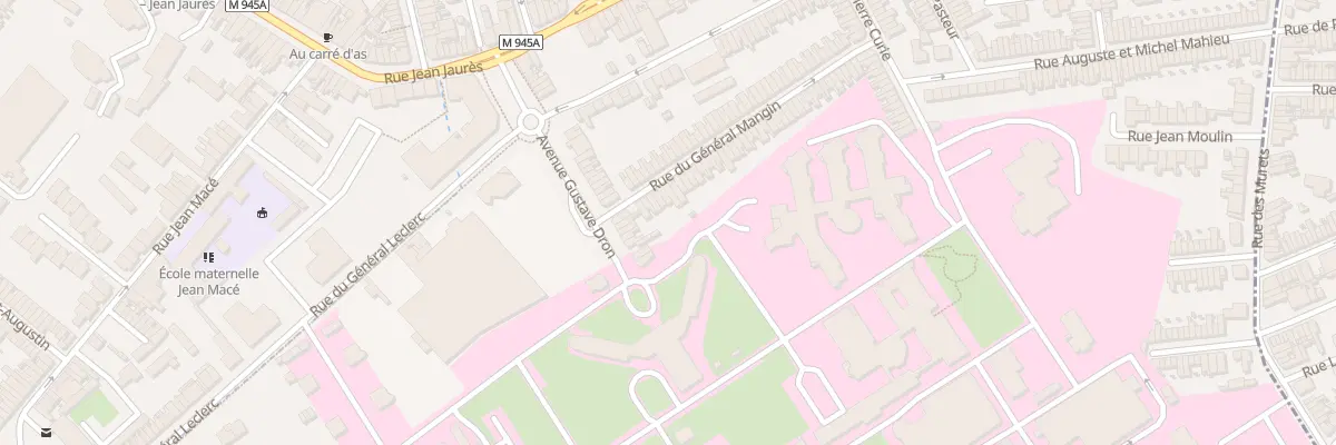 Plan du 77 Rue du General Mangin à Armentières
