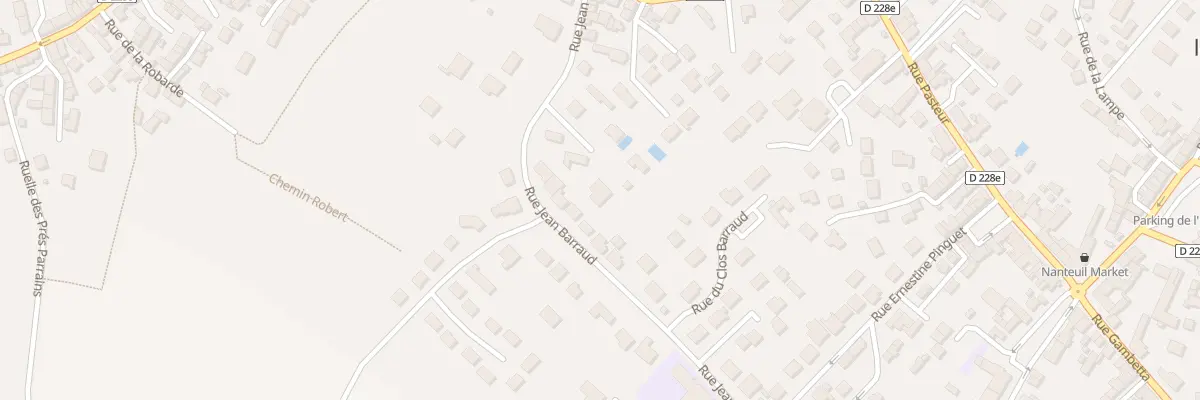 Plan du 13C Rue Jean Barraud à Nanteuil-lès-Meaux