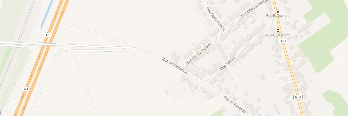 Plan du 27 Rue de Fampoux à Rœux