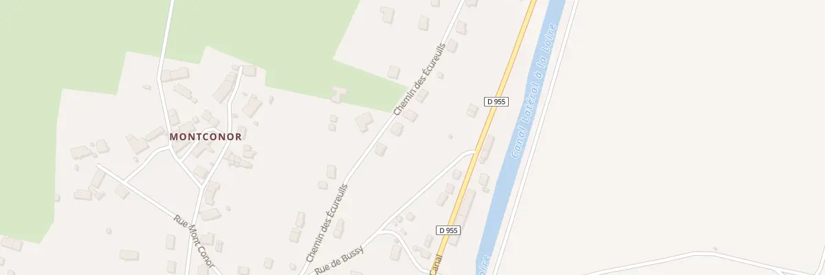 Plan du 8 Che des Ecureuils à Bannay