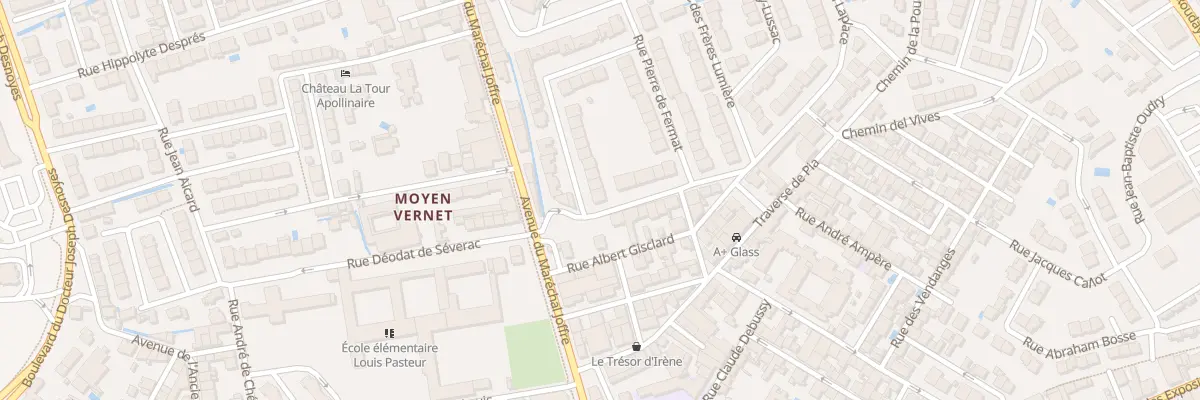Plan du 16 Rue Reaumur à Perpignan
