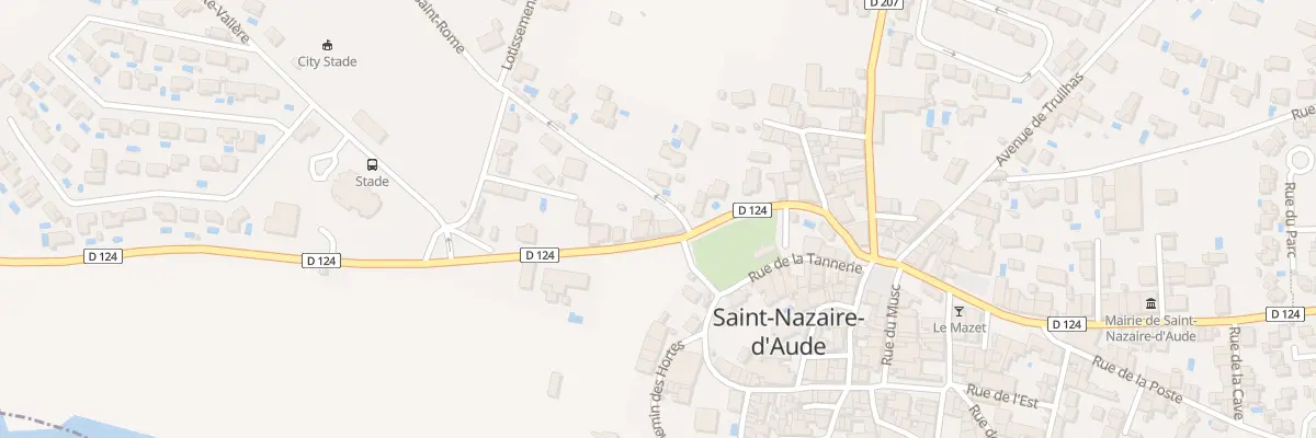 Plan du 186 Av du Stade à Saint-Nazaire-d’Aude
