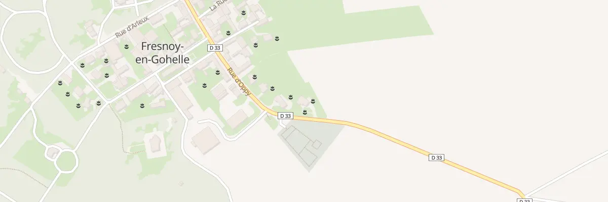Plan du 23 Rue d’Oppy à Fresnoy-en-Gohelle