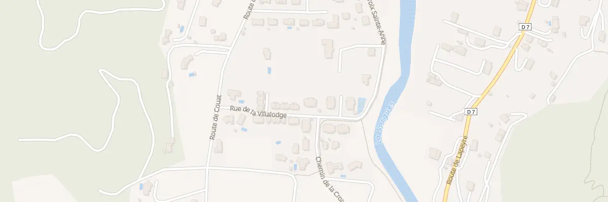 Plan du 101 Rue de la Villalodge à Saint-Affrique