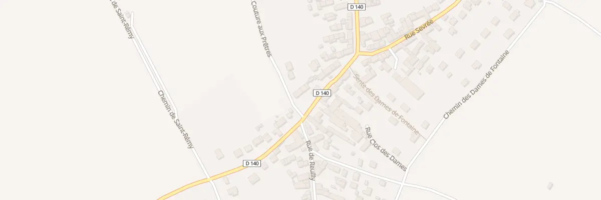 Plan du 14 Rue de Meaux à Chambry