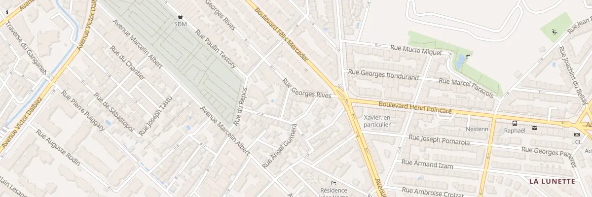 Plan du 54 Rue Georges Rives à Perpignan