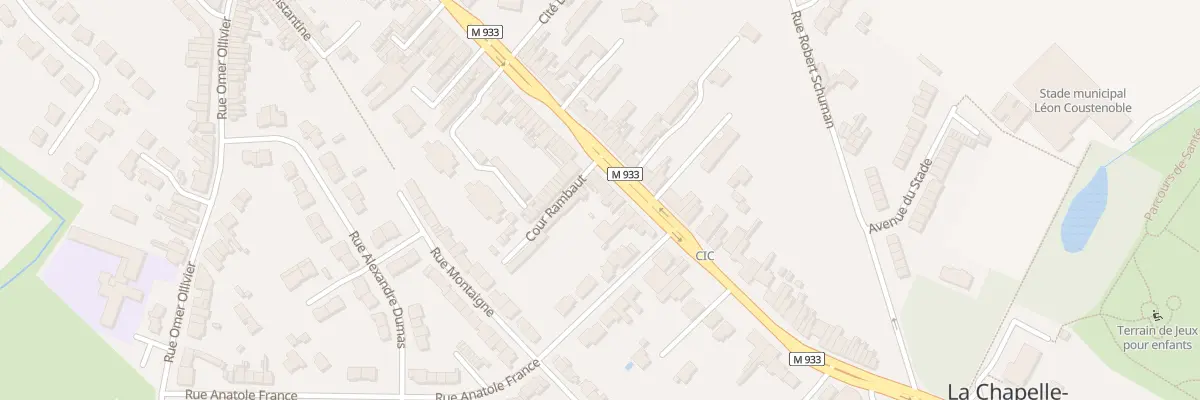 Plan du 242 Rte Nationale à La Chapelle-d’Armentières
