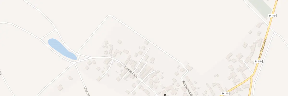 Plan du 22C Rue des Prés à Chambry