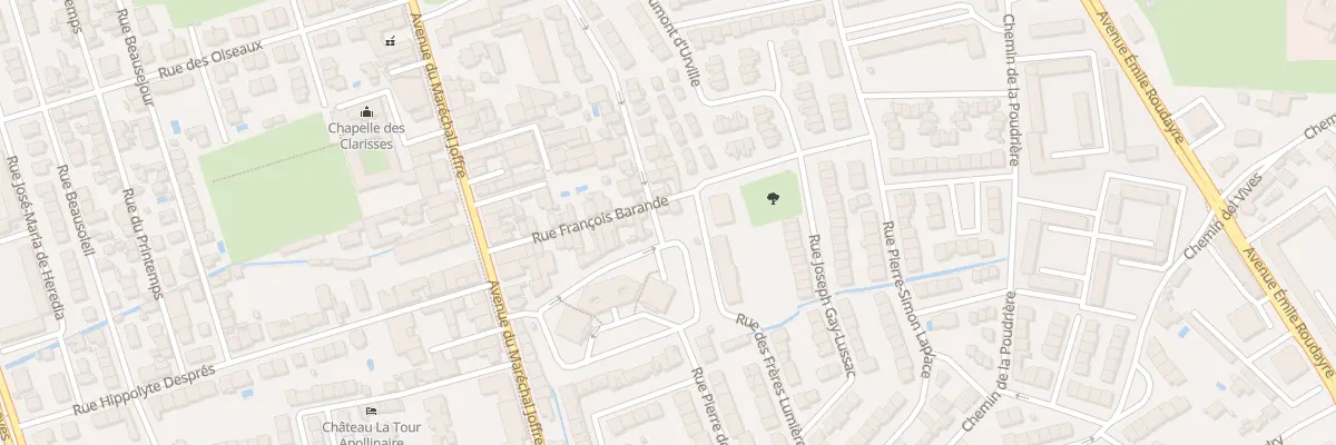 Plan du 30 Rue Barande à Perpignan