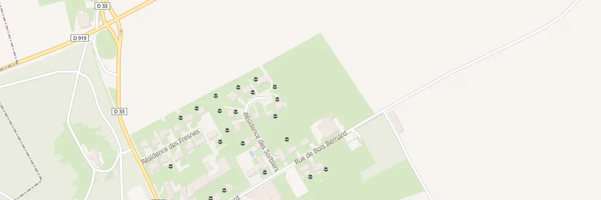 Plan du 23 Rue de Bois-bernard à Fresnoy-en-Gohelle