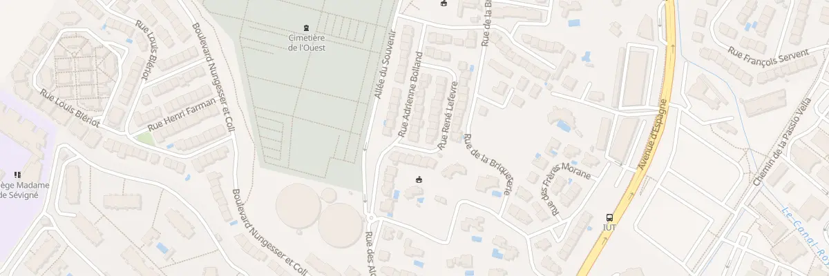 Plan du 21 Rue Adrienne Bolland à Perpignan