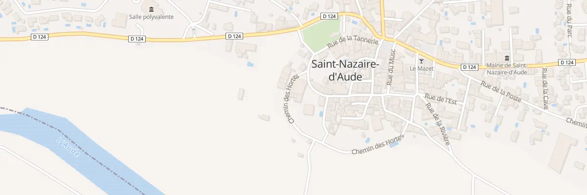 Plan du 291 Che des Hortes à Saint-Nazaire-d’Aude