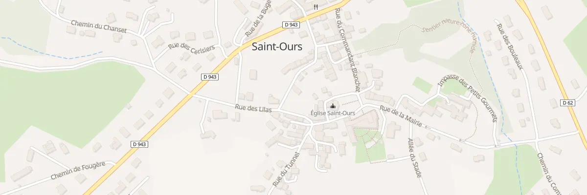 Plan du 11 Rue de la Paix à Saint-Ours