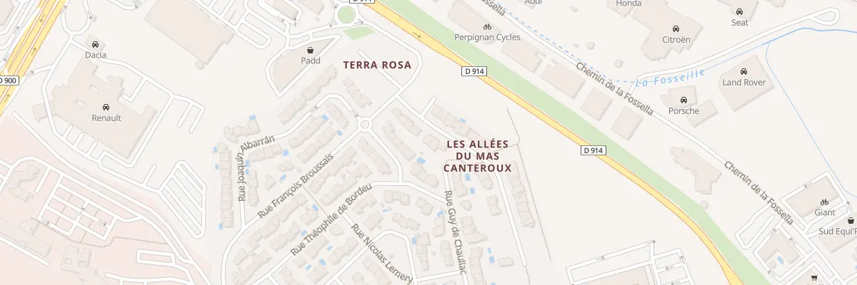 Plan du 431 Rue Docteur Francis Montane à Perpignan