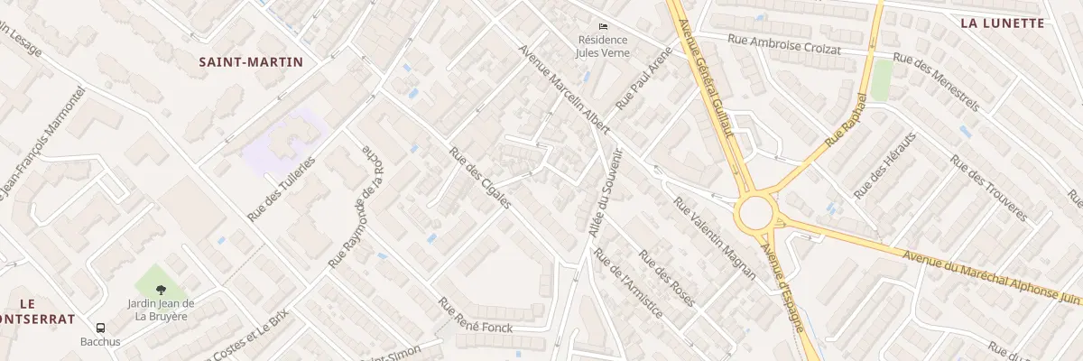 Plan du 9 Rue des Sauges à Perpignan