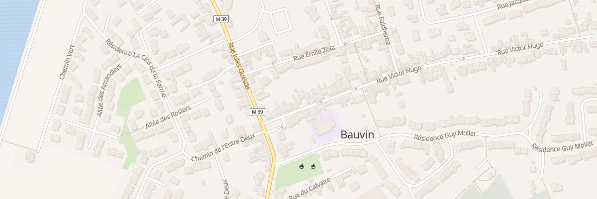 Plan du 11 Rue Victor Hugo à Bauvin