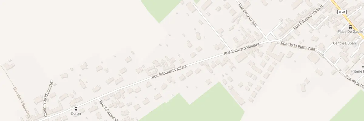 Plan du 405 Rue Édouard Vaillant à Sainghin-en-Weppes