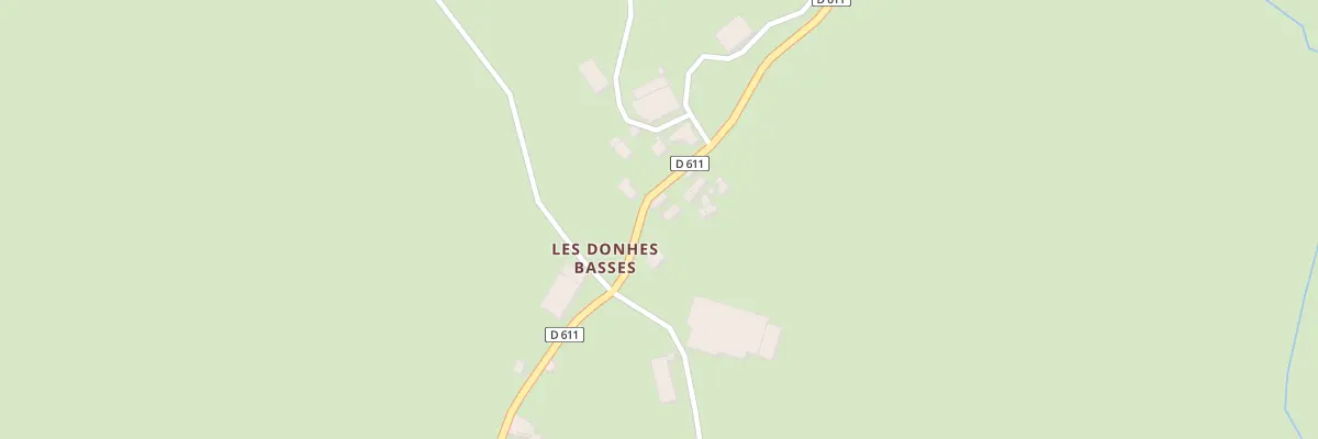 Plan du 5085 Les Donhes Basses à Vézins-de-Lévézou