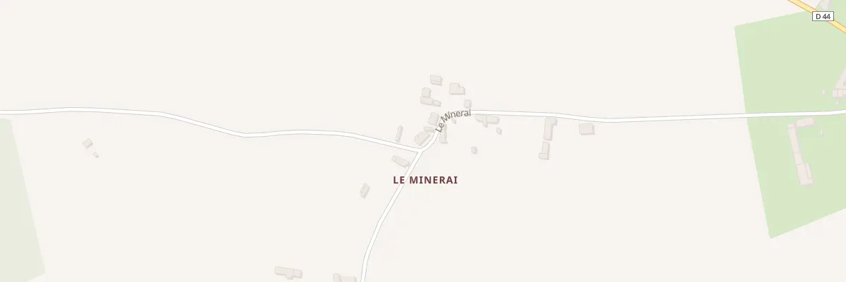 Plan du 22 Le Minerai à Sancergues