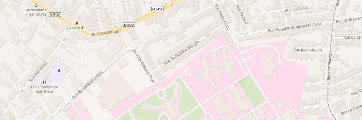 Plan du 57 Rue du General Mangin à Armentières
