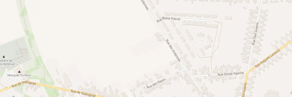 Plan du 30 Rue des Ardennes à Harnes