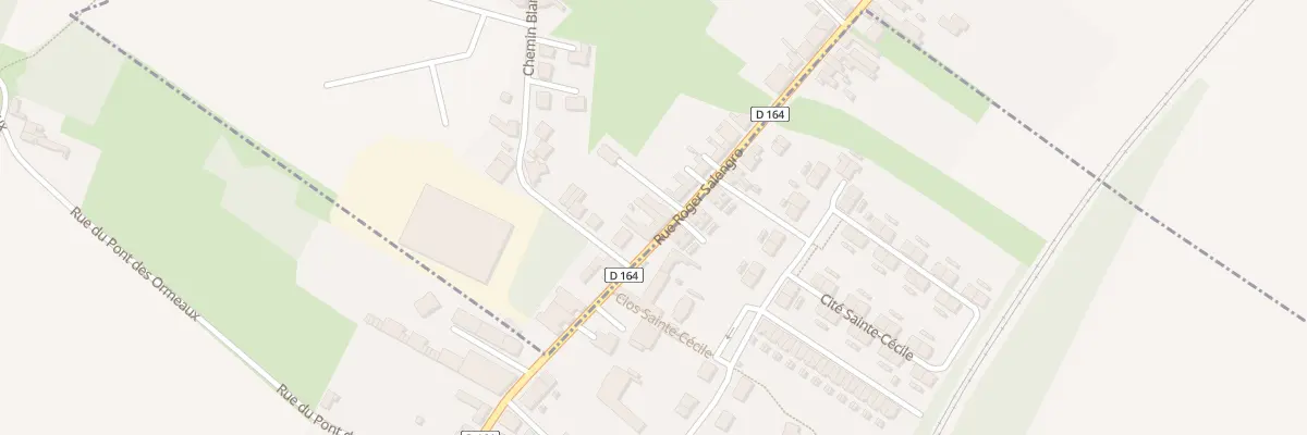 Plan du 155 Rue Ghesquieres à Bauvin