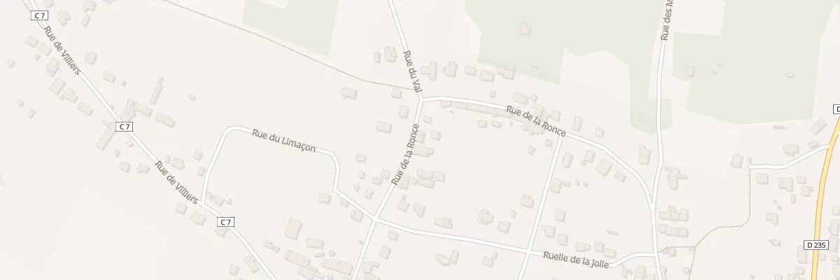 Plan du 32 Rue de la Ronce à Voulangis