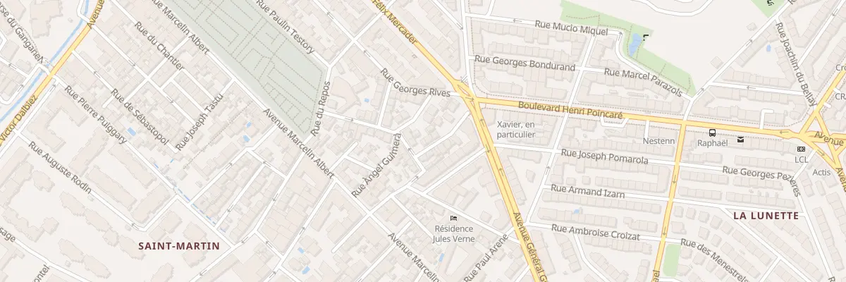 Plan du 3 Rue Toulouse Lautrec à Perpignan