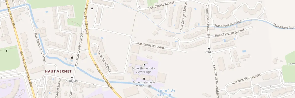 Plan du 4 Rue Pierre Bonnard à Perpignan
