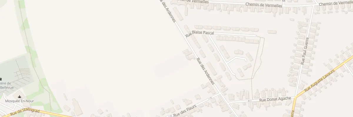 Plan du 34 Rue des Ardennes à Harnes