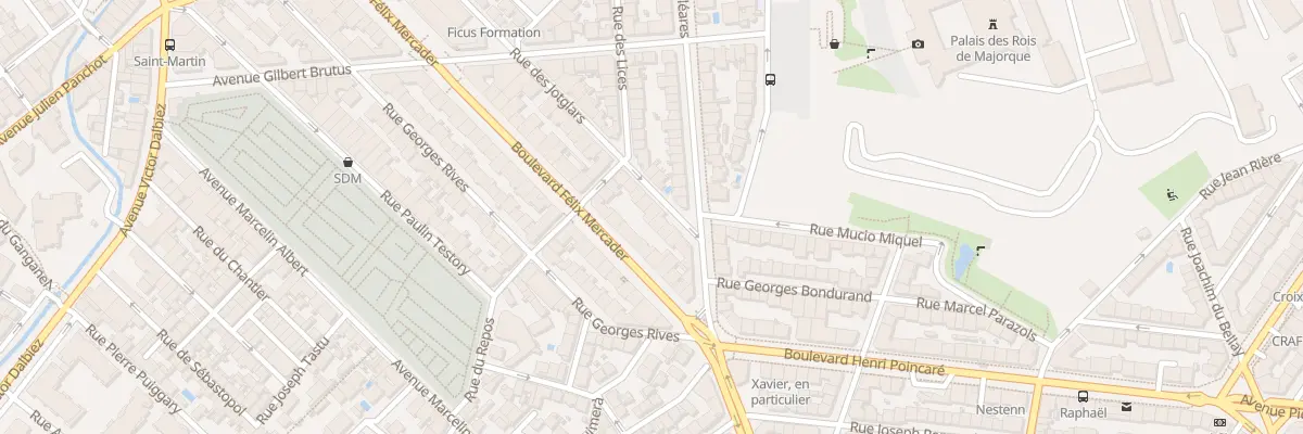 Plan du 28 Rue des Jotglars à Perpignan