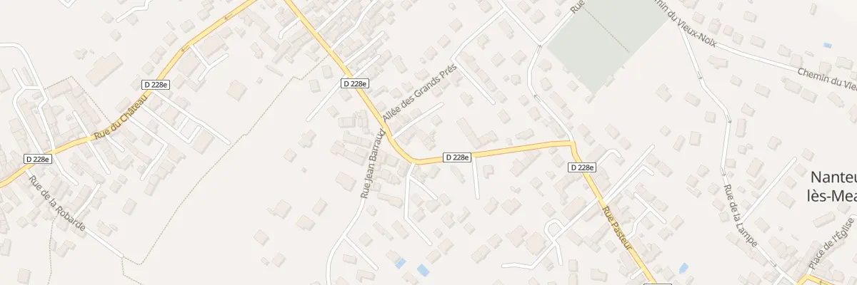 Plan du 16 Rue Pierre Mendes France à Nanteuil-lès-Meaux