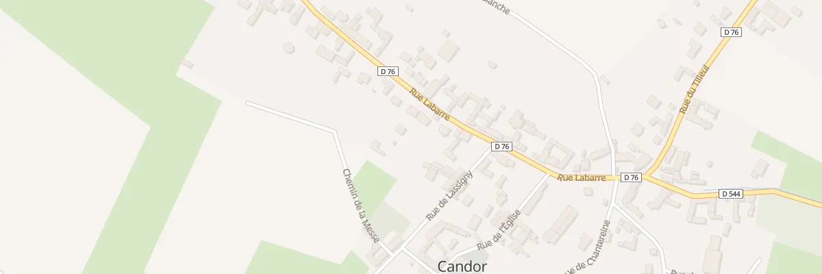 Plan du 7 Rue Labarre à Candor