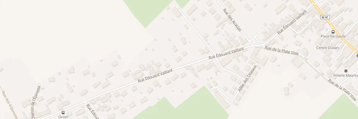 Plan du 371 Rue Édouard Vaillant à Sainghin-en-Weppes