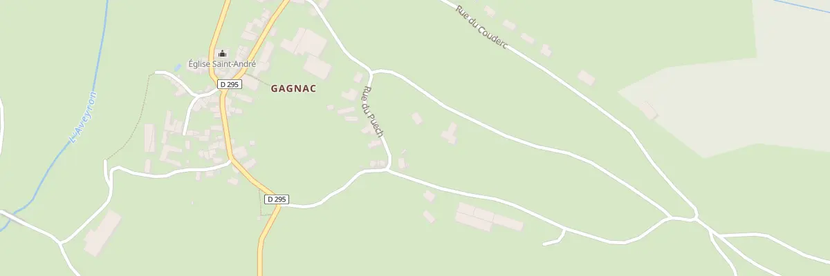 Plan du 5315 Gagnac à Gaillac-d’Aveyron