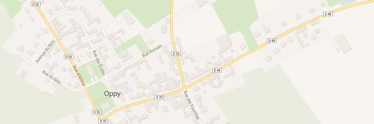 Plan du 2 Rue de Fresnoy à Oppy
