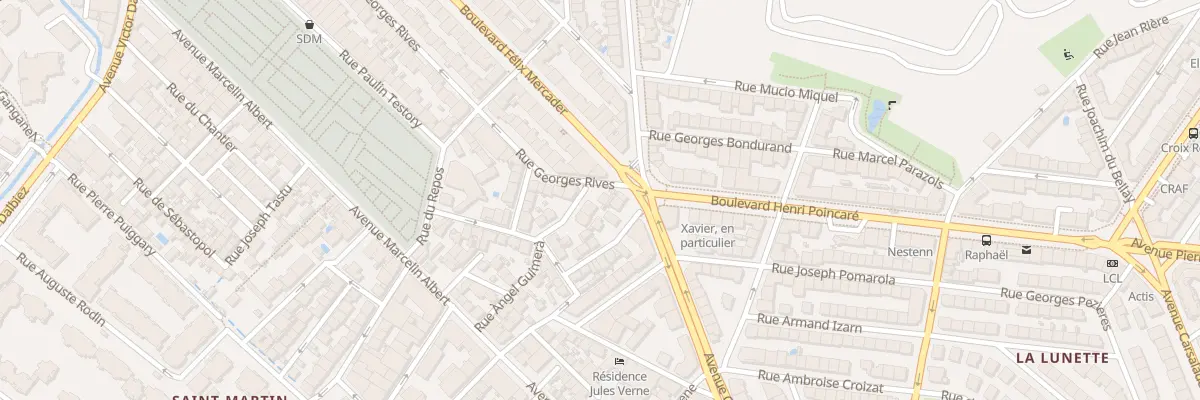 Plan du 10 Rue Renoir à Perpignan