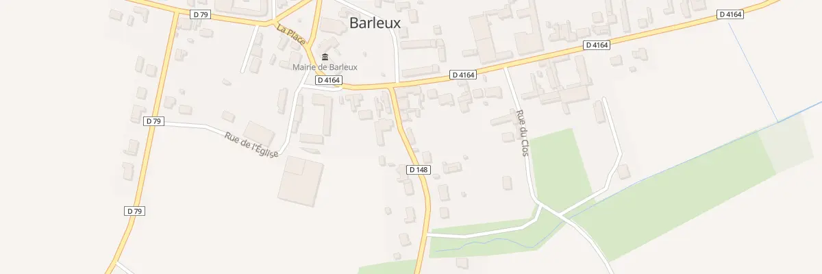 Plan du 3 Rue du Bac à Barleux