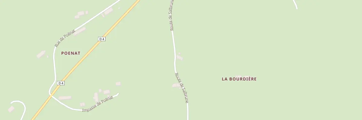 Plan du 5023 Poenat à Beaune-d’Allier