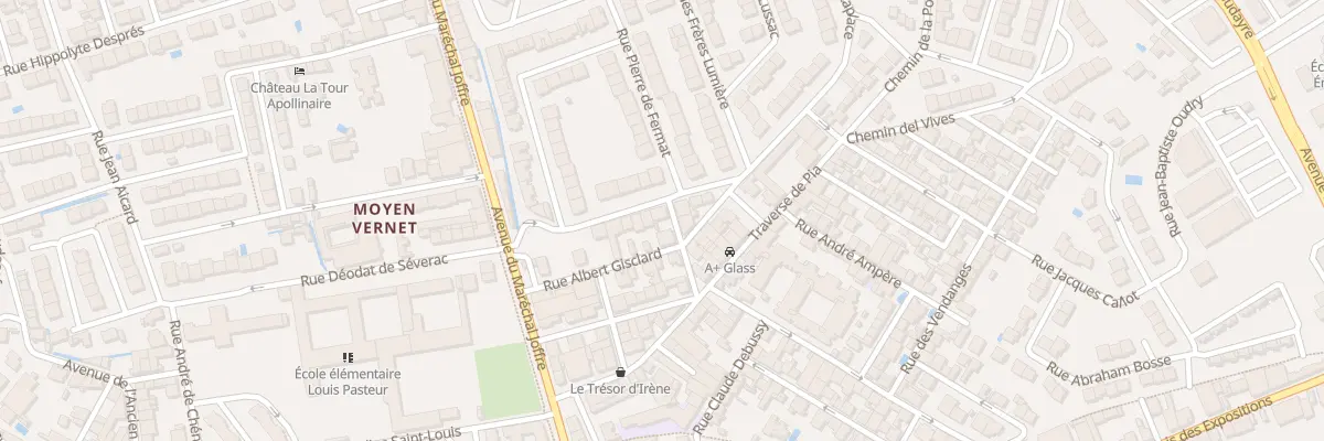 Plan du 3 Rue des Buissons à Perpignan