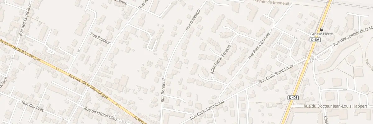 Plan du 16B Rue de Bonneuil à Meaux