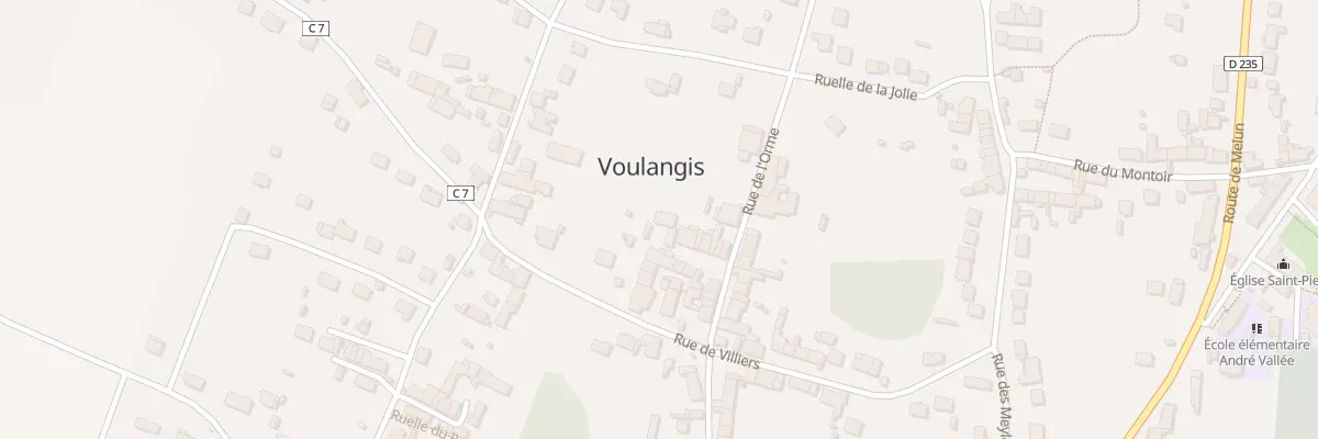 Plan du 39 Rue de l’Orme à Voulangis