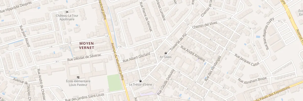 Plan du 5 Rue des Buissons à Perpignan