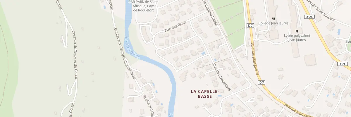 Plan du 12 Imp de la Sorgues à Saint-Affrique
